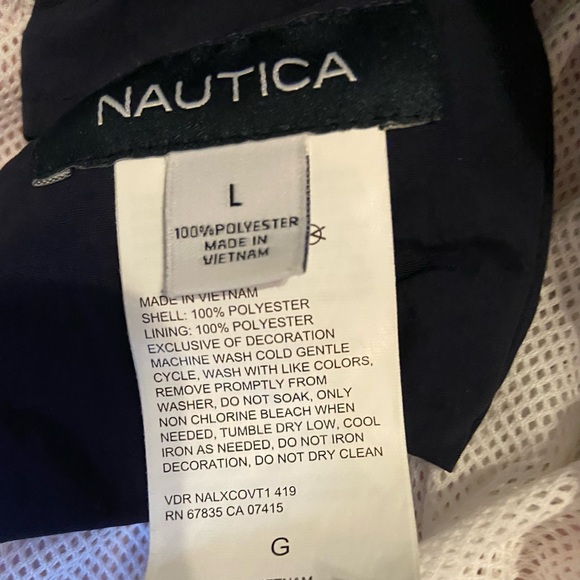 NAUTICA BATHING SUIT YOU WILL LOVE. CUTE & COMFORTABLE WITH MESH LINING.  SIZE L - Picture 7 of 13